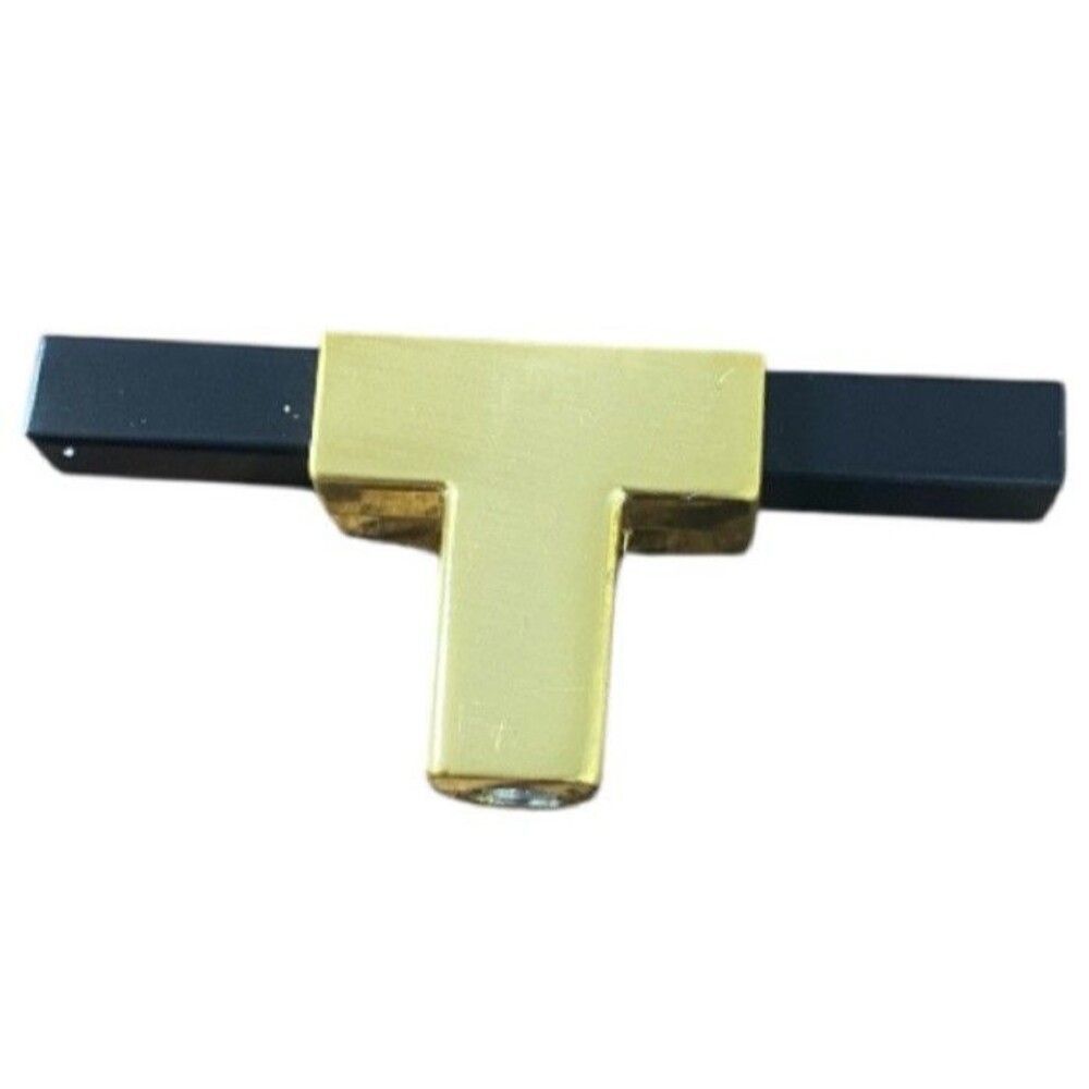 Amerock Urbanite 2-3/4 in 70mm Length Champagne Bronze/Matte Black Cabinet Knob